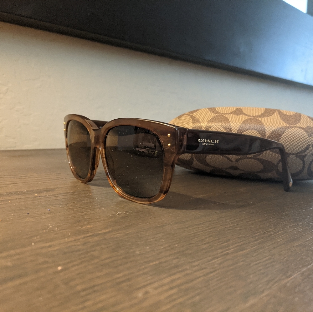 Coach Sunglasses | Tortoise Shell - Picture 2 of 6
